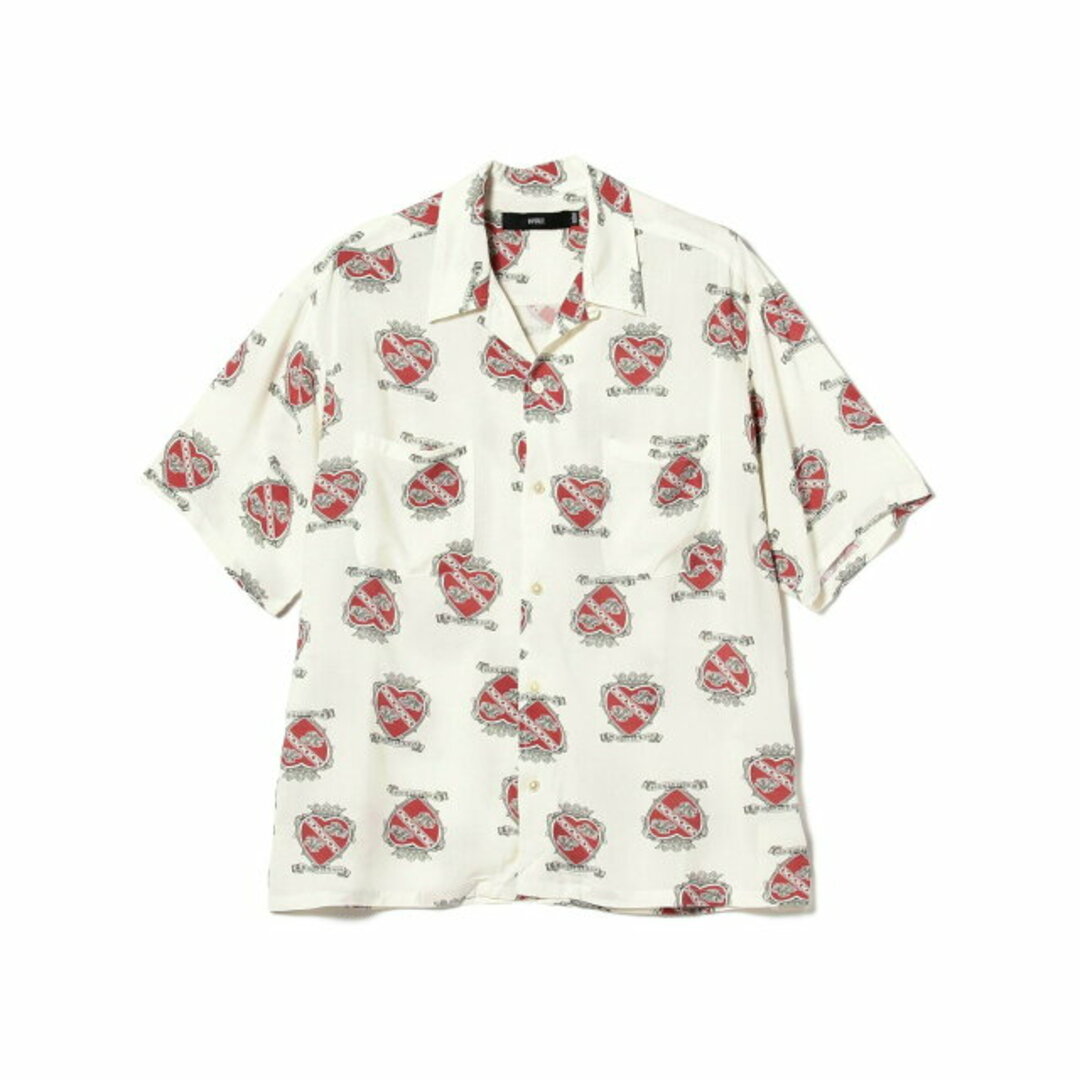 BEAMS(ビームス)の【WHITE_/_RED】VAPORIZE / Short Sleeve Shirt その他のその他(その他)の商品写真