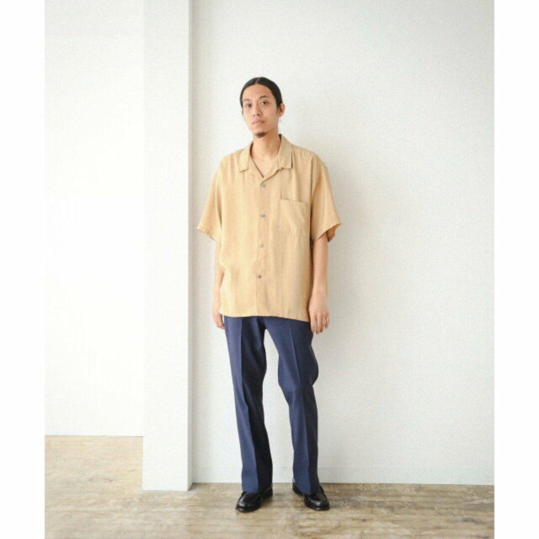 BEAMS(ビームス)の【CAMEL】BEAMS / ソリッド ルーズフィット オープンカラーシャツ その他のその他(その他)の商品写真