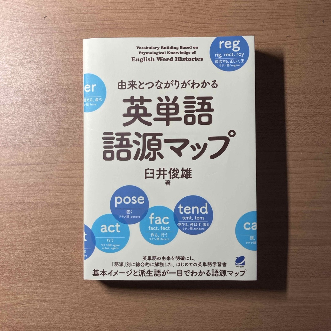 由来とつながりがわかる英単語語源マップ エンタメ/ホビーの本(語学/参考書)の商品写真