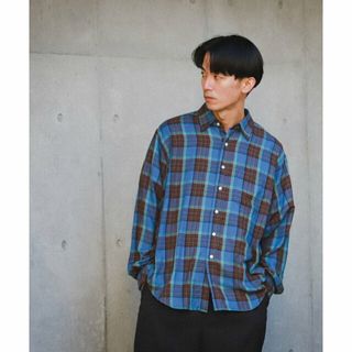 ビームス(BEAMS)の【BLUE】BEAMS / チェック ミニレギュラー イージーシャツ(その他)