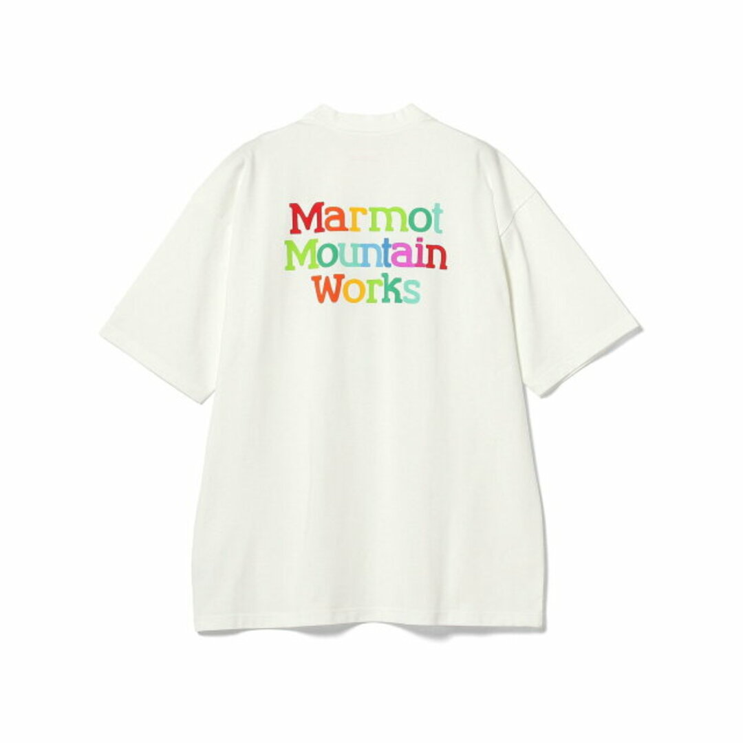 BEAMS(ビームス)の【WHITE】Marmot * BEAMS / 別注 Rainbow T-shirt その他のその他(その他)の商品写真