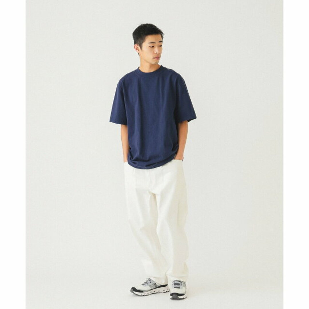 BEAMS(ビームス)の【NAVY】【M】GoodWear * BEAMS / 別注 クラシックフィット クルーネック Tシャツ その他のその他(その他)の商品写真