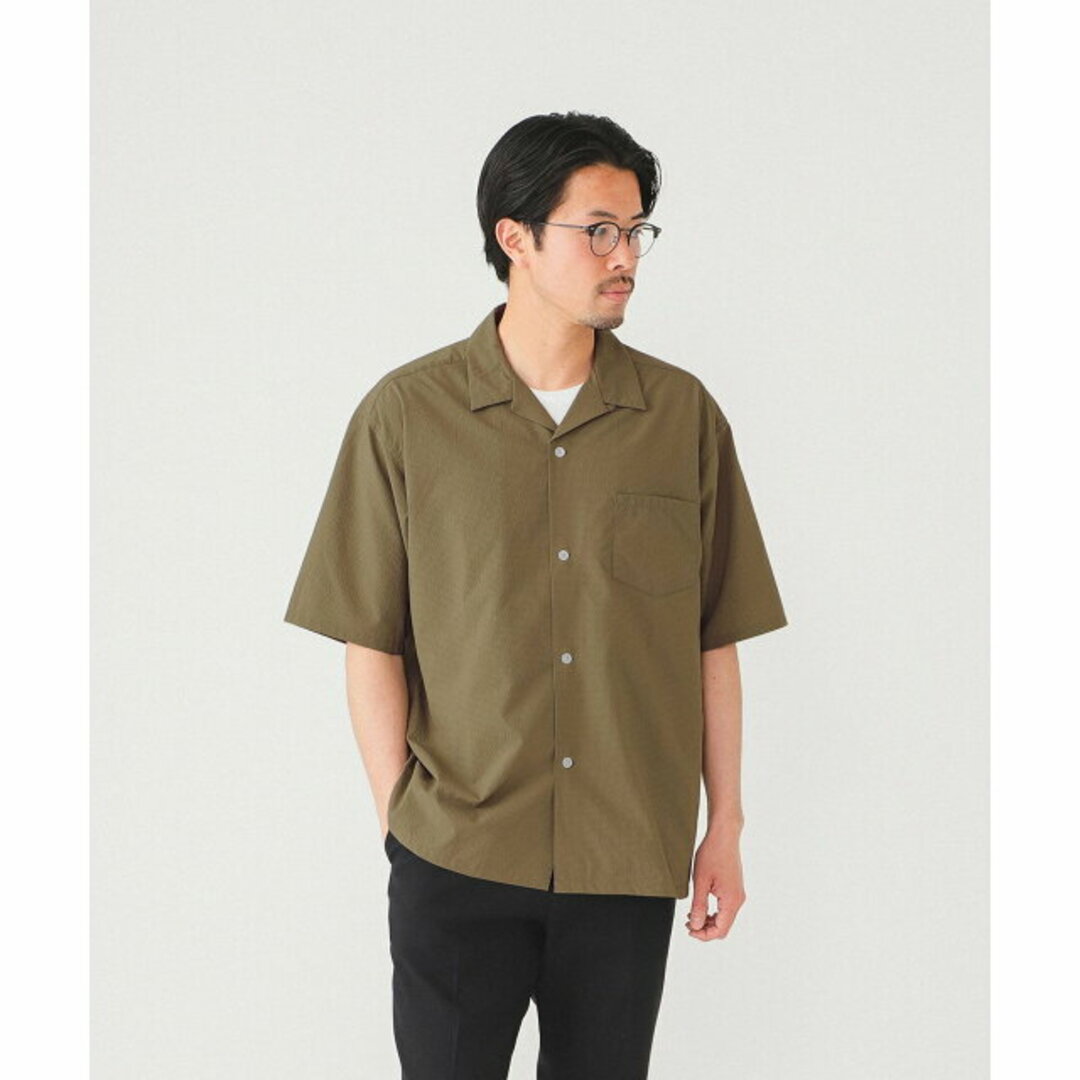 BEAMS(ビームス)の【OLIVE】BEAMS / ルーズフィット オープンカラーシャツ その他のその他(その他)の商品写真