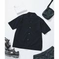 【NAVY】BEAMS / ルーズフィット オープンカラーシャツ