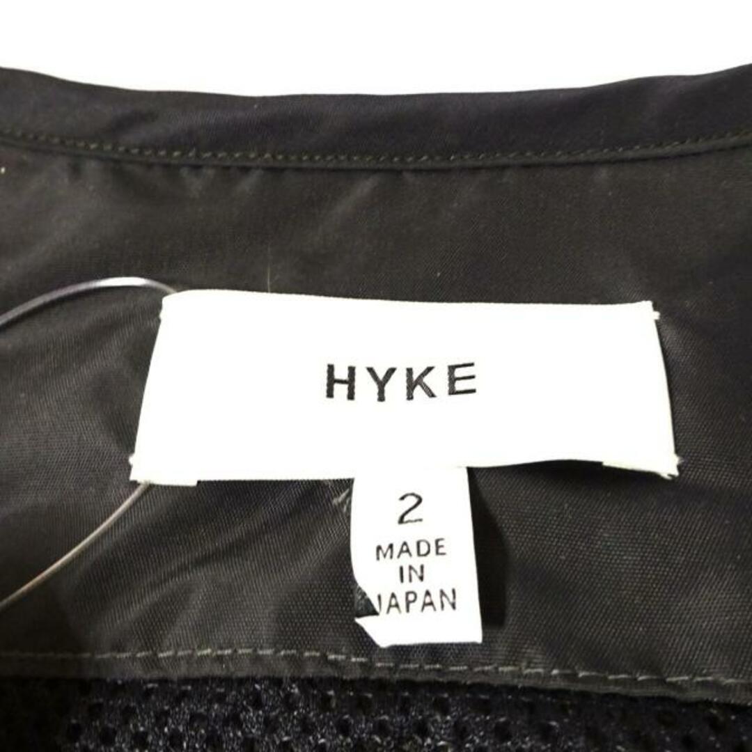 HYKE(ハイク)のHYKE(ハイク) ブルゾン サイズ2 M レディース - ダークグレー 長袖/ボア/春/秋 レディースのジャケット/アウター(ブルゾン)の商品写真