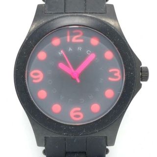 マークバイマークジェイコブス(MARC BY MARC JACOBS)のMARC BY MARC JACOBS(マークジェイコブス) 腕時計 - MBM2530 レディース 黒(腕時計)