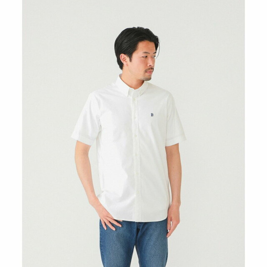 BEAMS(ビームス)の【WHITE】BEAMS / ワンポイント ストレッチ ボタンダウン シャツ その他のその他(その他)の商品写真