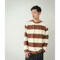 【BROWNxBEIGE】BEAMS / 3.5インチ ボーダー Tシャツ