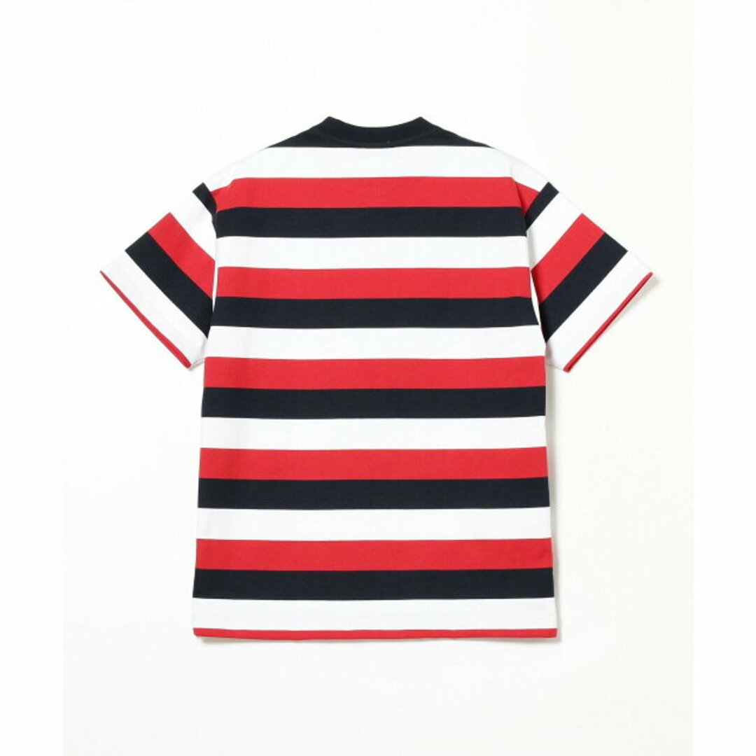 BEAMS(ビームス)の【NAVYxWHTxRED】【4】LACOSTE for BEAMS / 別注 ボーダー Tシャツ その他のその他(その他)の商品写真