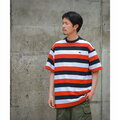 【NAVYxWHTxRED】LACOSTE for BEAMS / 別注 ボーダ