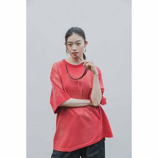 ビームス(BEAMS)の【RED】BEAMS / ルーズ フェード Tシャツ(その他)