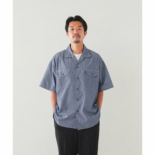 ビームス(BEAMS)の【NAVY】BEAMS / シャンブレー オープンカラー シャツ(その他)