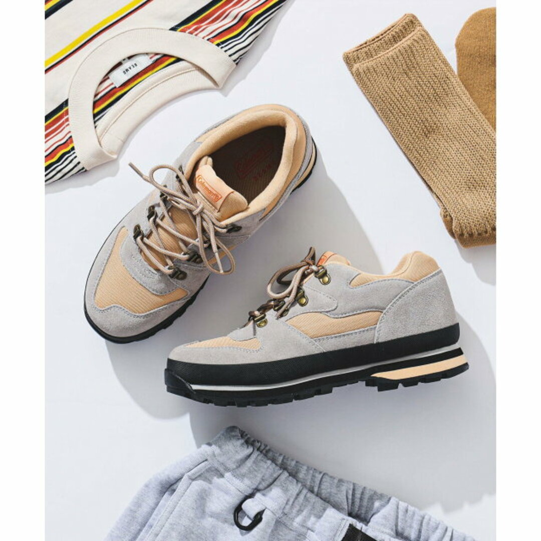 BEAMS(ビームス)の【BEIGE/GRAY】Coleman * BEAMS / 別注 ハイキング シューズ メンズの靴/シューズ(スニーカー)の商品写真