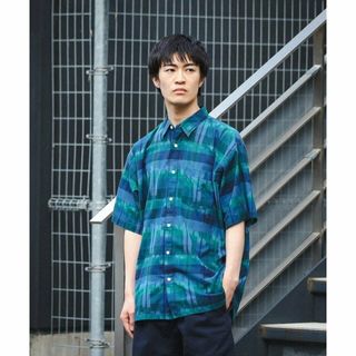 ビームス(BEAMS)の【NAVY】BEAMS / 刷毛目 チェックシャツ(その他)