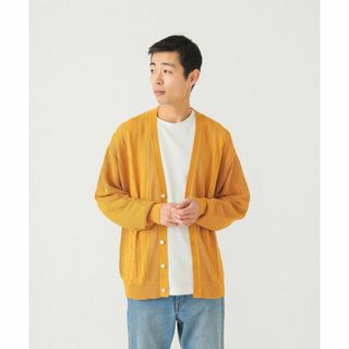 ビームス(BEAMS)の【YELLOW】BEAMS / 12ゲージ メッシュ カーディガン(その他)