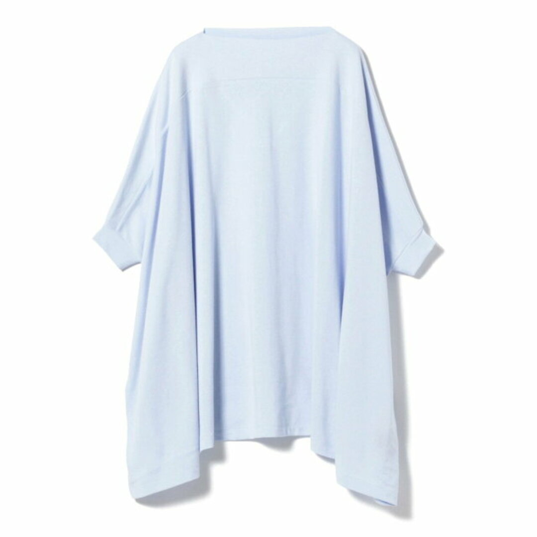 BEAMS BOY(ビームスボーイ)の【PALE_BLUE】maturely / Bottle Neck Poncho Jersey レディースのトップス(カットソー(長袖/七分))の商品写真