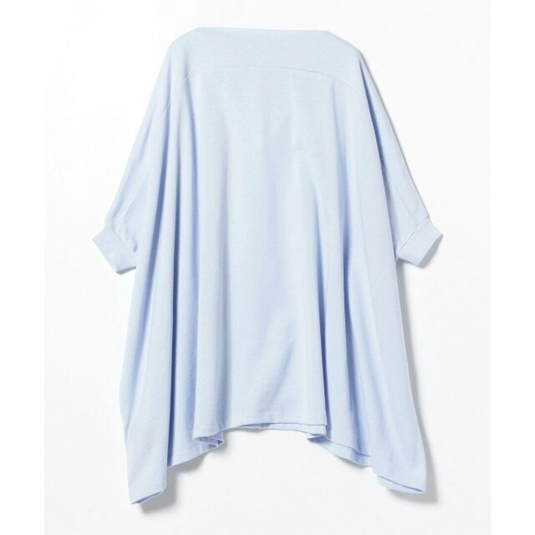 BEAMS BOY(ビームスボーイ)の【PALE_BLUE】maturely / Bottle Neck Poncho Jersey レディースのトップス(カットソー(長袖/七分))の商品写真