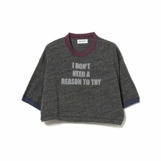 ビームスボーイ(BEAMS BOY)の【CHARCOAL.G】BEAMS BOY / プリント リンガー Tシャツ(カットソー(長袖/七分))