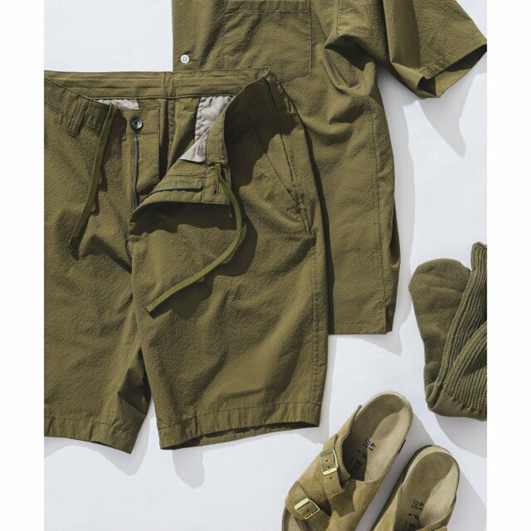 BEAMS(ビームス)の【OLIVE】【S】BEAMS / SOLOTEX(R)シアサッカー ショーツ その他のその他(その他)の商品写真