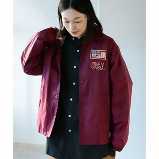 【MAROON】AUGUSTA SPORTSWEAR / 別注 パッチ ジャケット