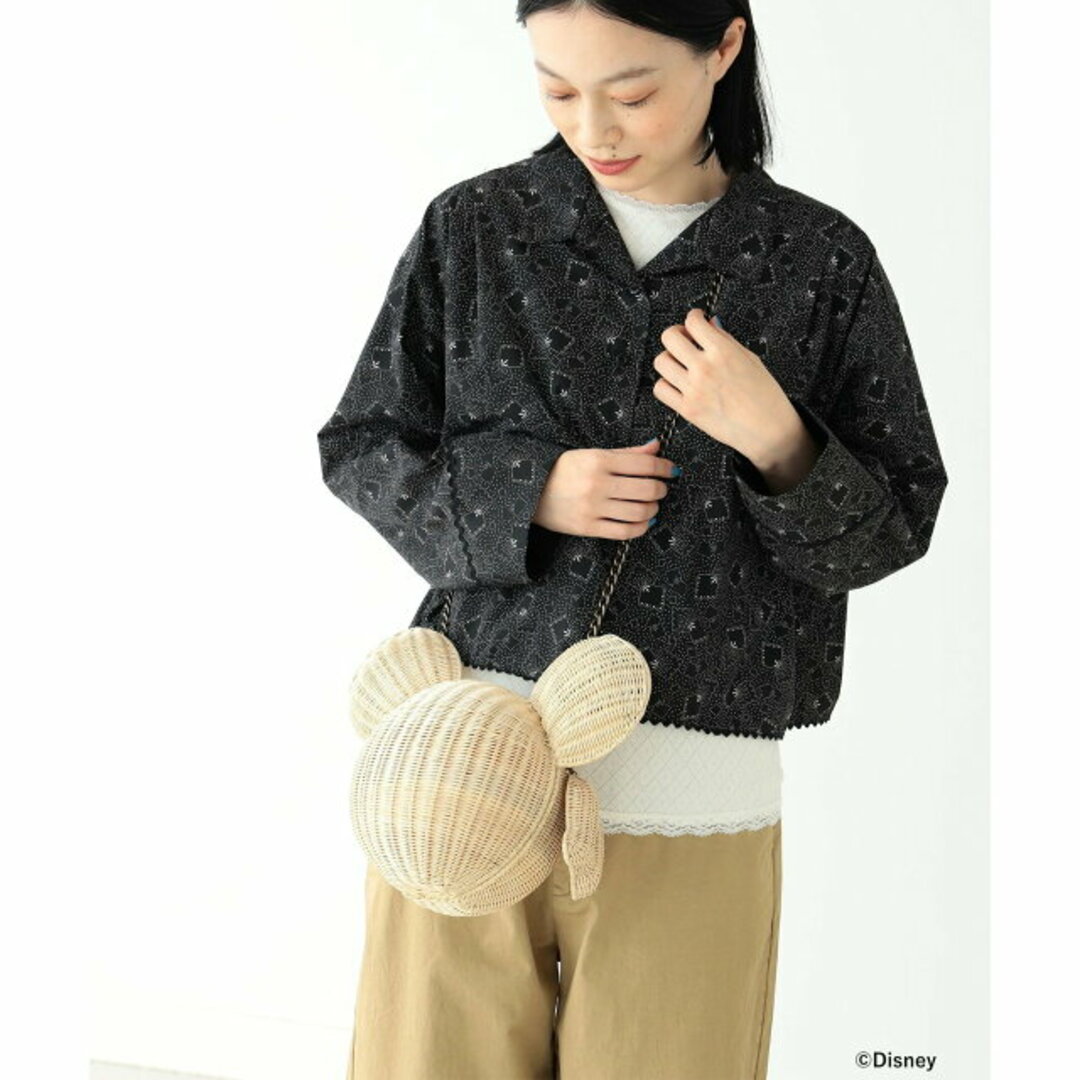 BEAMS BOY(ビームスボーイ)の【NATURAL】BEAMS BOY 25th別注 / Disney Rattan Bascket レディースのバッグ(その他)の商品写真