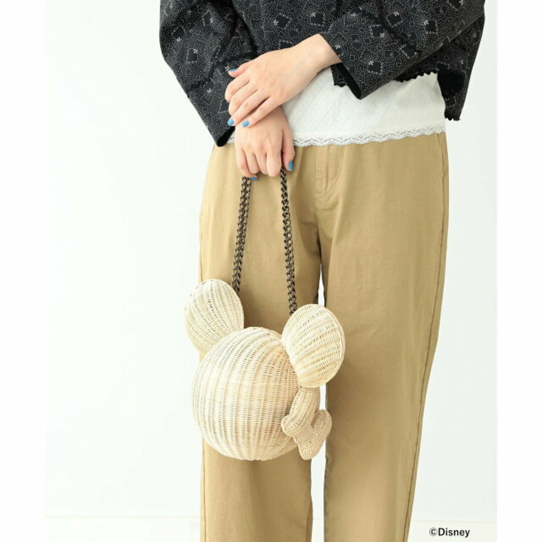 BEAMS BOY(ビームスボーイ)の【NATURAL】BEAMS BOY 25th別注 / Disney Rattan Bascket レディースのバッグ(その他)の商品写真