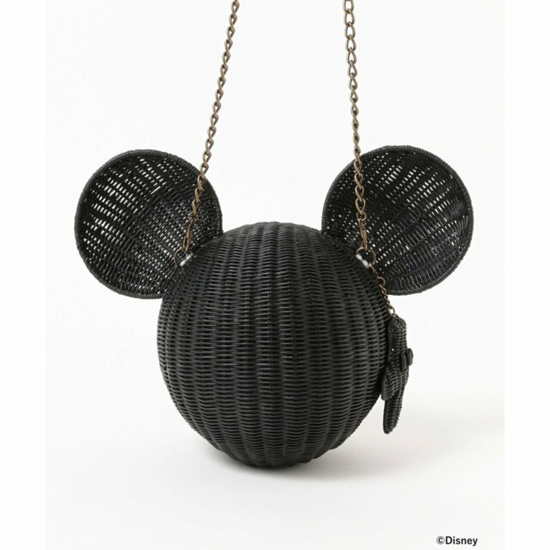 BEAMS BOY(ビームスボーイ)の【BLACK】BEAMS BOY 25th別注 / Disney Rattan Bascket レディースのバッグ(その他)の商品写真