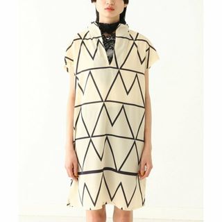 ビームスボーイ(BEAMS BOY)の【BEIGE】maturely / Logogram Print Dress(ロングワンピース/マキシワンピース)