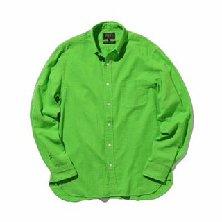 ビームスプラス(BEAMS PLUS)の【GREEN】BEAMS PLUS / ダブルガーゼ ボタンダウン シャツ(その他)