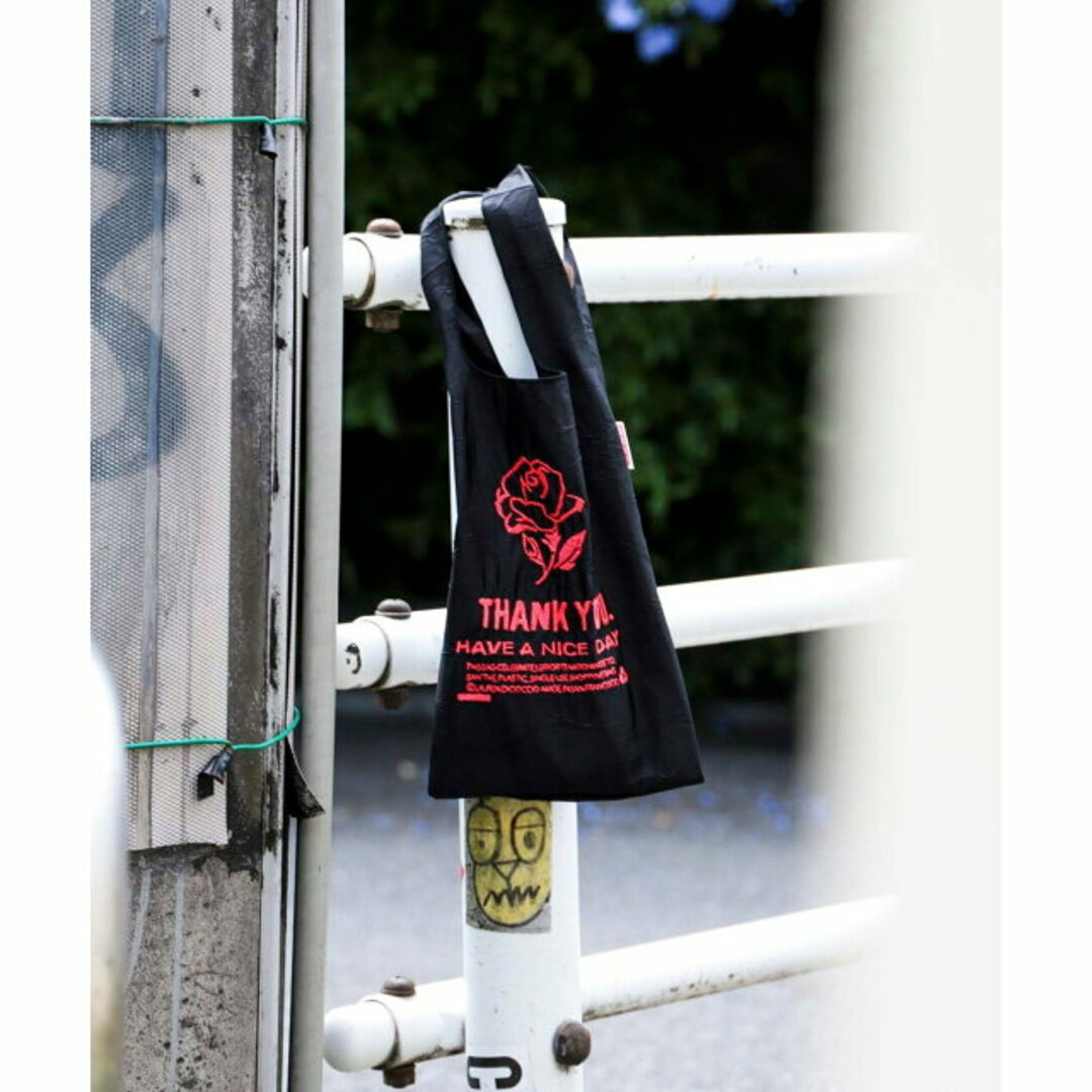 BEAMS(ビームス)の【BLACK_ROSE】【-】OPEN EDITIONS / Thank you tote ミニ バッグ レディースのバッグ(エコバッグ)の商品写真