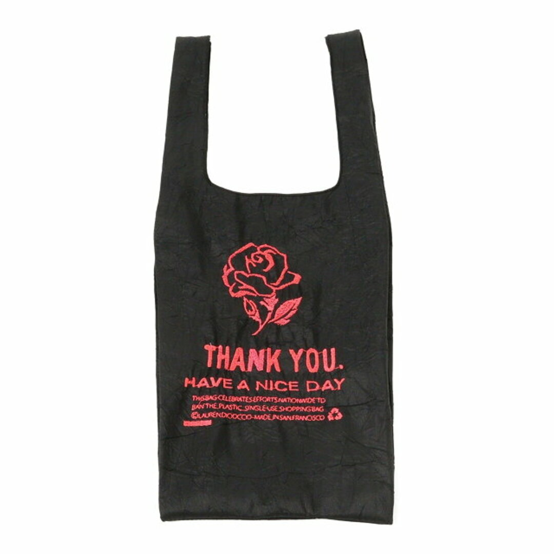 BEAMS(ビームス)の【BLACK_ROSE】【-】OPEN EDITIONS / Thank you tote ミニ バッグ レディースのバッグ(エコバッグ)の商品写真