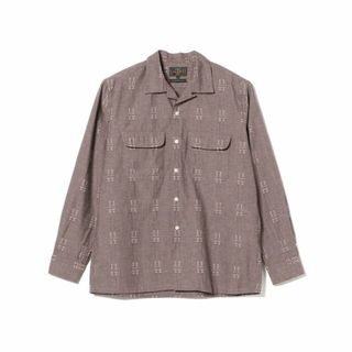 ビームスプラス(BEAMS PLUS)の【PINK】BEAMS PLUS / テトロンコットン ジャカード シャンブレー オープンカラー シャツ(その他)