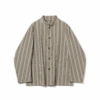 BEAMS PLUS - 【BROWN_STRIPE】KAPTAIN SUNSHINE / Standcollar Jacket