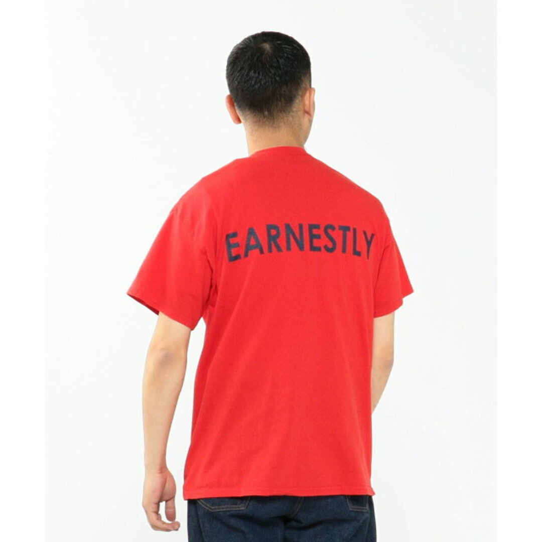 BEAMS PLUS(ビームスプラス)の【Red×Navy_Print】THE DAY * BEAMS PLUS / 別注  I am GUMP Tee メンズのトップス(Tシャツ/カットソー(半袖/袖なし))の商品写真