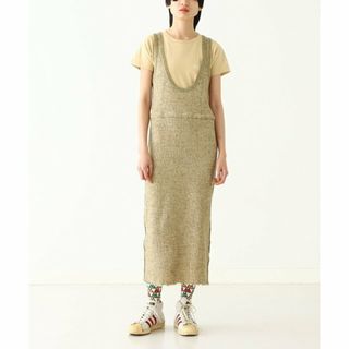 ビームスボーイ(BEAMS BOY)の【OLIVE/PINK】maturely / Plating Knit Dress(ロングワンピース/マキシワンピース)