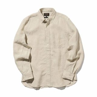 ビームスプラス(BEAMS PLUS)の【NATURAL】BEAMS PLUS / リネン ソリッド ボタンダウン シャツ(その他)