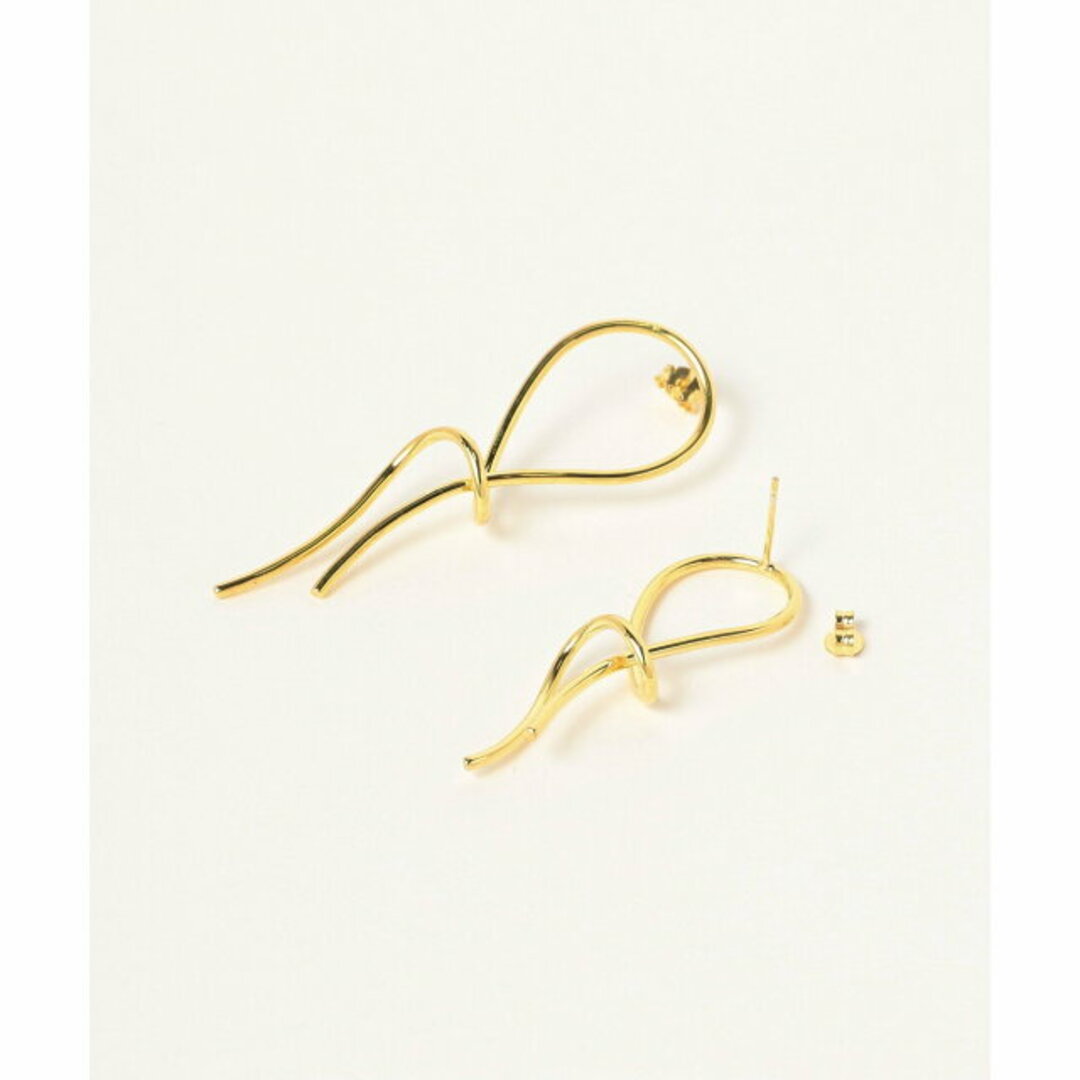 Ray BEAMS(レイビームス)の【GOLD】BONVO / THREAD イヤリング レディースのアクセサリー(その他)の商品写真