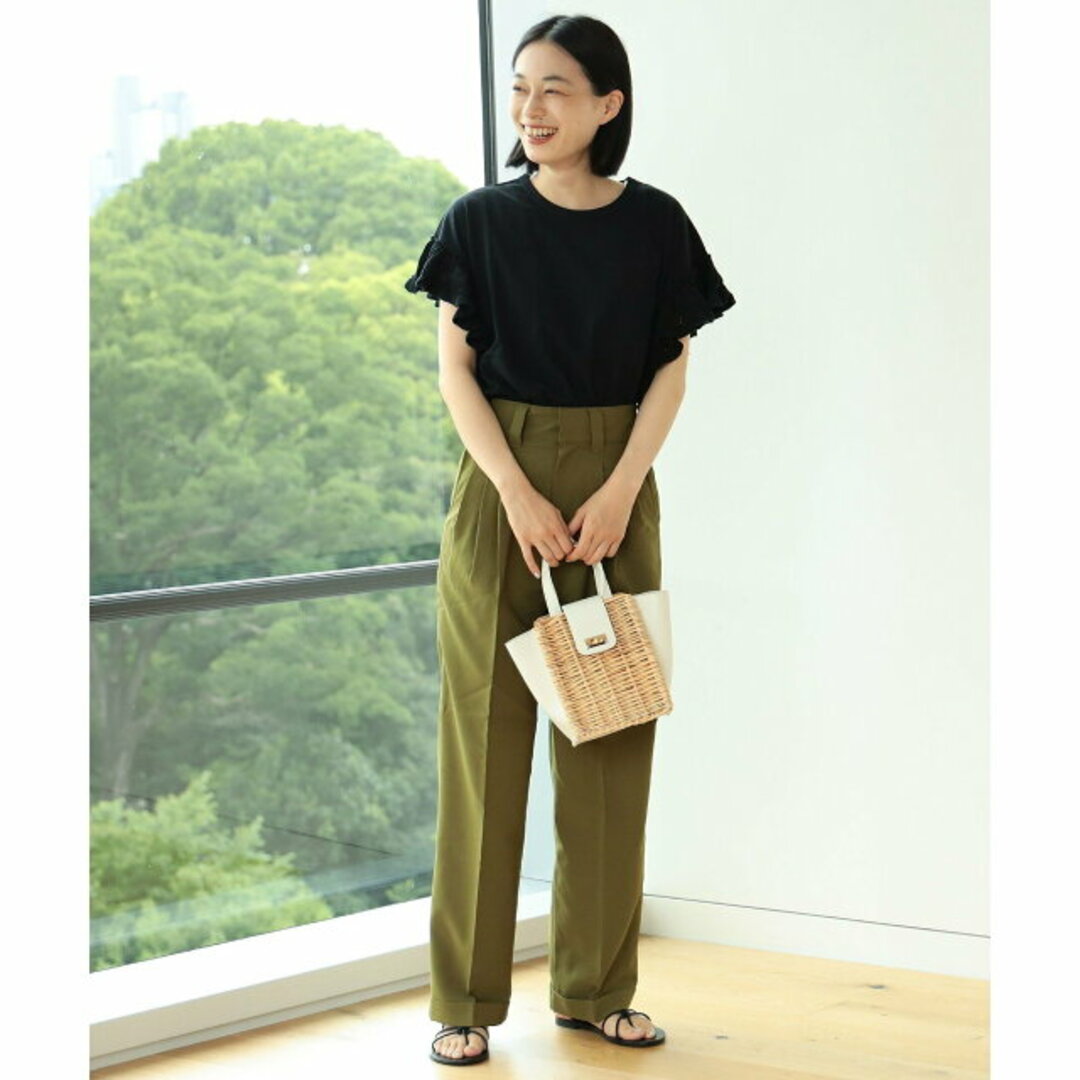 Ray BEAMS(レイビームス)の【KHAKI】FARAH * Ray BEAMS / 別注 3tuck Wide Pants その他のその他(その他)の商品写真