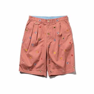 ビームスプラス(BEAMS PLUS)の【NANTUCKET_RED】BEAMS PLUS / 2プリーツ インクジェットマッピング エンブロイダリー ショーツ(その他)