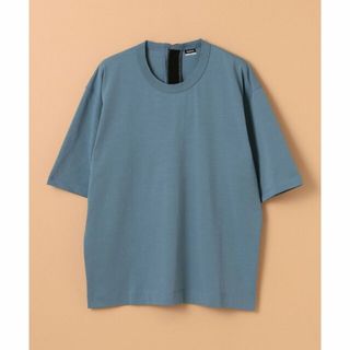 【LT_BLUE】HEALTH KNIT Black Label * BEAMS LIGHTS / 別注 バック ヘンリーネック Tシャツ(Tシャツ/カットソー(半袖/袖なし))