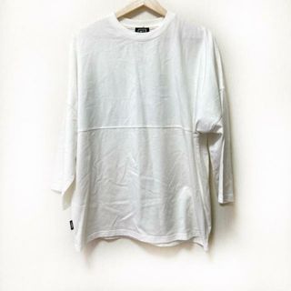 reversal バッグ(リバーサル) 半袖Tシャツ サイズM メンズ - 白 クルーネック(Tシャツ/カットソー(半袖/袖なし))