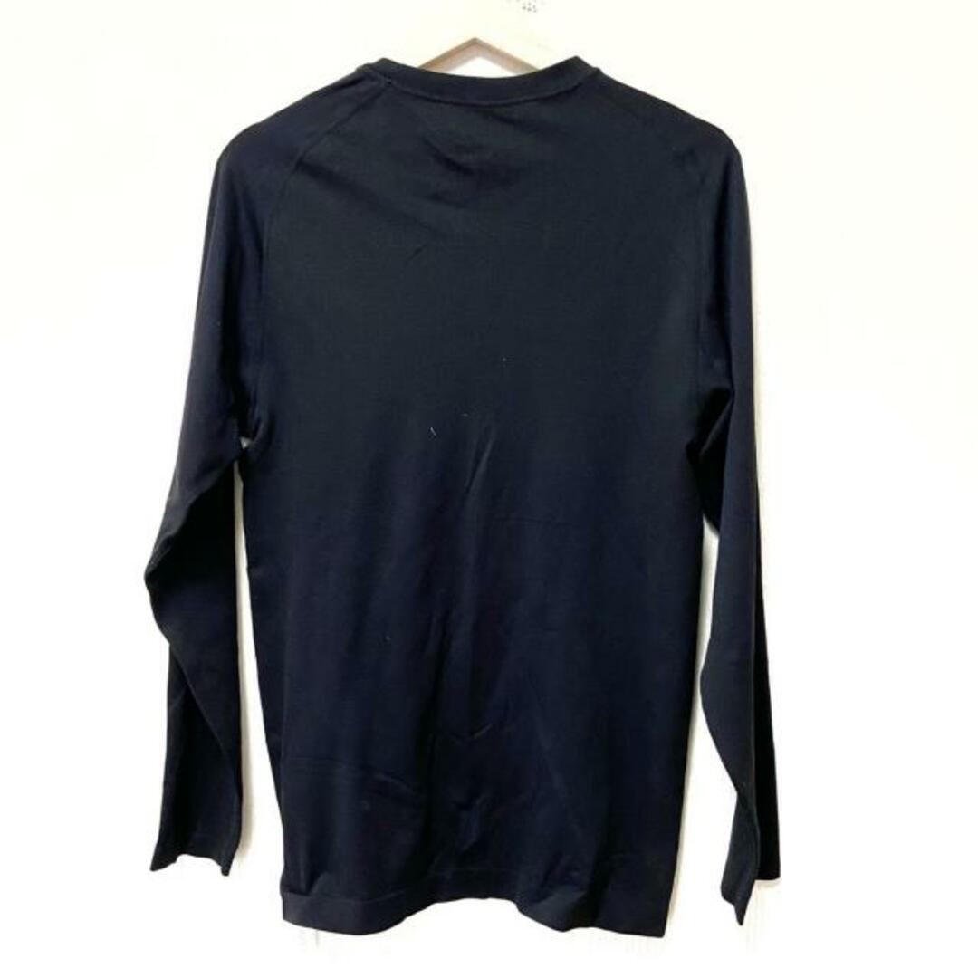Mammut(マムート)のMAMMUT(マムート) 長袖Tシャツ サイズASIA M メンズ - 黒 クルーネック メンズのトップス(Tシャツ/カットソー(七分/長袖))の商品写真