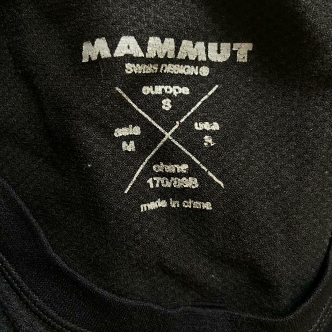 Mammut(マムート)のMAMMUT(マムート) 長袖Tシャツ サイズASIA M メンズ - 黒 クルーネック メンズのトップス(Tシャツ/カットソー(七分/長袖))の商品写真