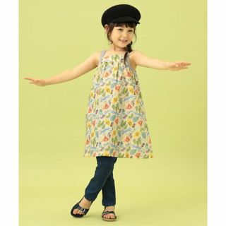 【NATURAL】BEAMS mini / キャンプ プリント ワンピース(90~150cm)(ワンピース)