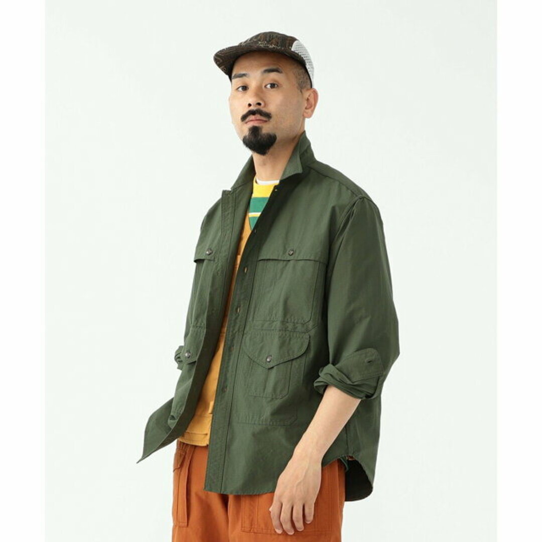 BEAMS PLUS(ビームスプラス)の【OLIVE】BEAMS PLUS / ストレッチ ナイロン リップストップ アドベンチャー シャツ その他のその他(その他)の商品写真