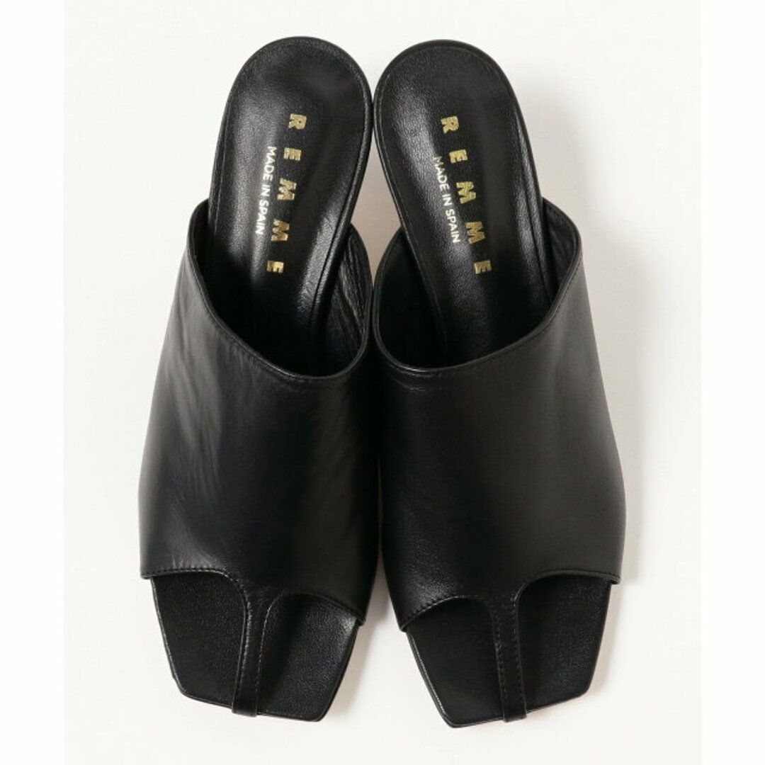 Ray BEAMS(レイビームス)の【BLACK】【35】REMME / スプリットトゥ ミュール レディースの靴/シューズ(ミュール)の商品写真