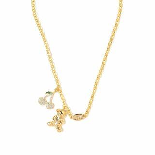 レイビームス(Ray BEAMS)の【GOLD】LOTUS PINK / Cherry Teddy ネックレス(ネックレス)