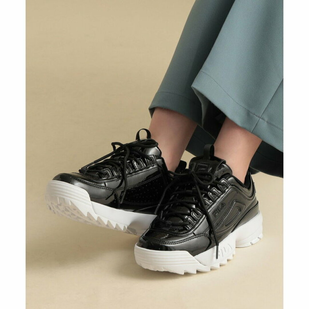 Ray BEAMS(レイビームス)の【BLACK】FILA * Ray BEAMS / 別注 ディスラプター2 プレミアム レディースの靴/シューズ(スニーカー)の商品写真