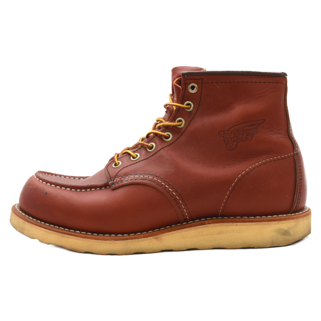 REDWING(レッドウィング)のRED WING レッド ウイング 6inch CLASSIC MOC TOE クラシックモック ワークブーツ シューズ US7 1/2/25.5cm ブラウン 8875 メンズの靴/シューズ(ブーツ)の商品写真