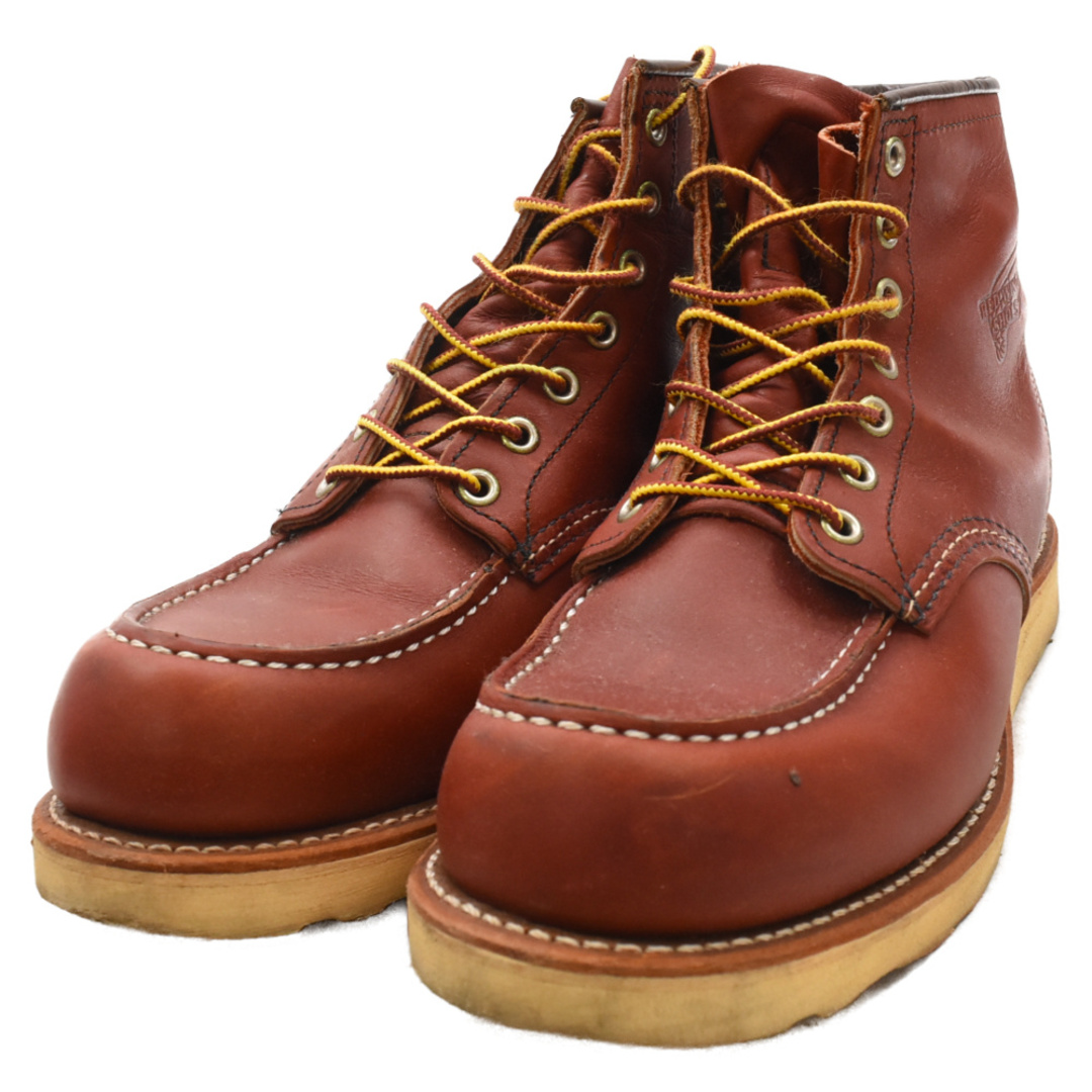 REDWING(レッドウィング)のRED WING レッド ウイング 6inch CLASSIC MOC TOE クラシックモック ワークブーツ シューズ US7 1/2/25.5cm ブラウン 8875 メンズの靴/シューズ(ブーツ)の商品写真